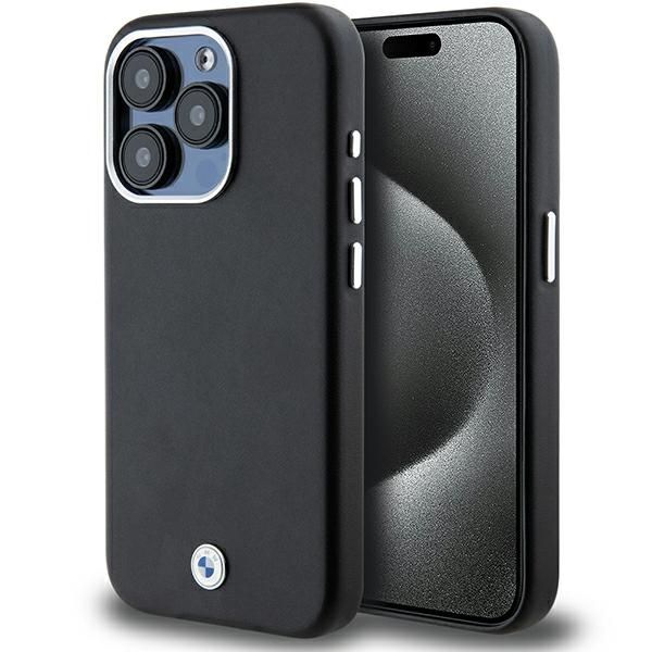 Etui BMW do iPhone 15 Pro 6,1"", Czarny MagSafe zdjęcie 1