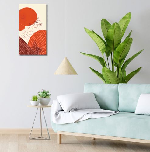 Obraz 30x60cm Ciepło Czerwieni na Arena.pl