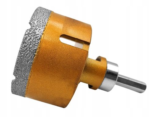 ZESTAW OTWORNIC 6-68MM 12EL WIERTŁO DIAMENTOWE DO GRESU PŁYTEK KORONKI na Arena.pl