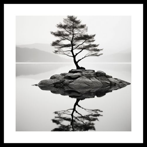Plakat 30x30cm Samotne Drzewo na Arena.pl