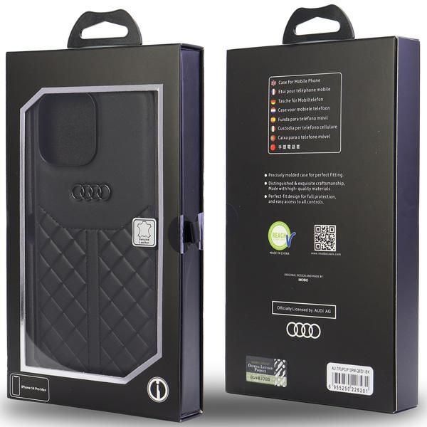 Etui Audi do iPhone 13 Pro Max, Czarny zdjęcie 5