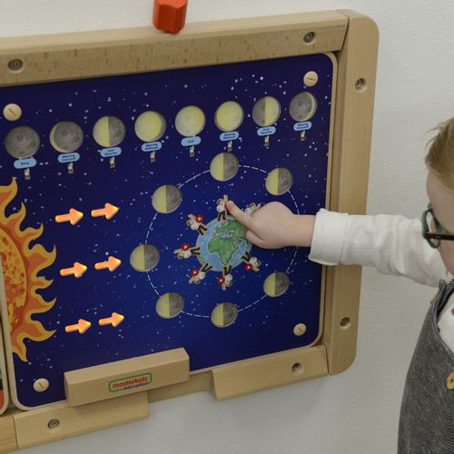 MASTERKIDZ Tablica Edukacyjna Fazy Księżyca na Arena.pl