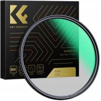 K&F Filtr Polaryzacyjny 62mm CPL MRC NANO-X 8k PRO
