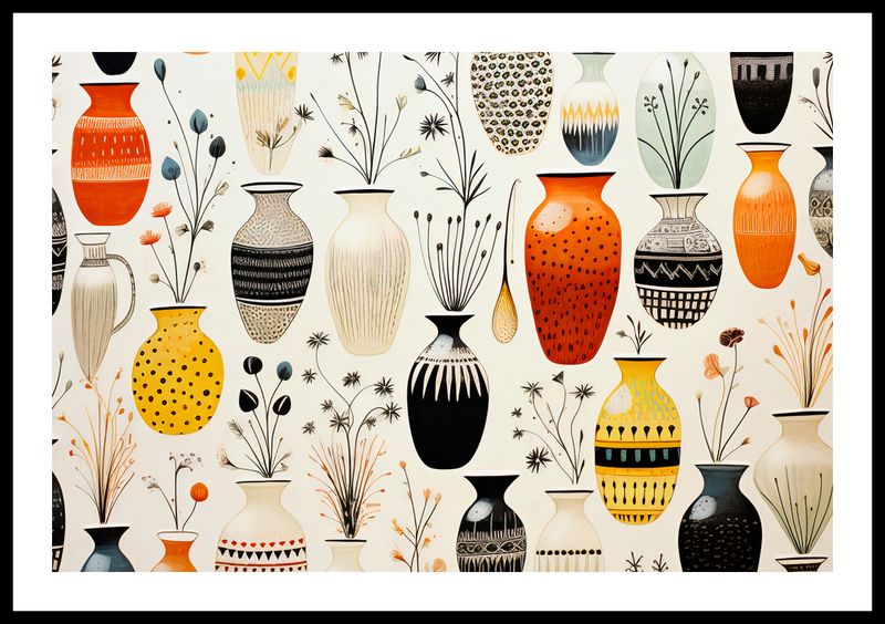 Plakat 60x40cm Symfonia Wazonów zdjęcie 3