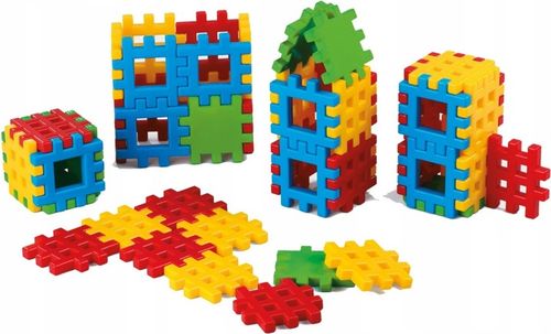 Wafle 48 Klocki Konstrukcyjne Marioinex Mario-Inex na Arena.pl