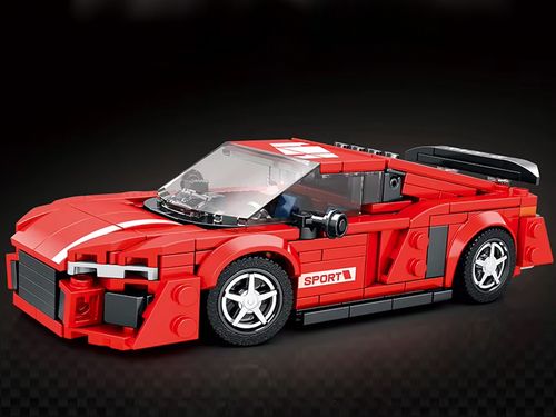 SPORTOWE CZERWONE KLOCKI TECHNICZNE na Arena.pl