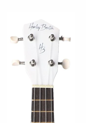 Ukulele sopranowe drewniane błyszczące UK-12 Białe z Pokrowcem ZESTAW na Arena.pl