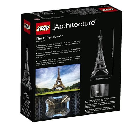 LEGO Architecture - Wieża Eiffla 21019 na Arena.pl