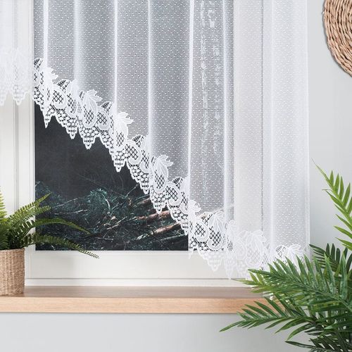 Firanka Elżbieta 160 / 310 cm Biała Łuk na Arena.pl