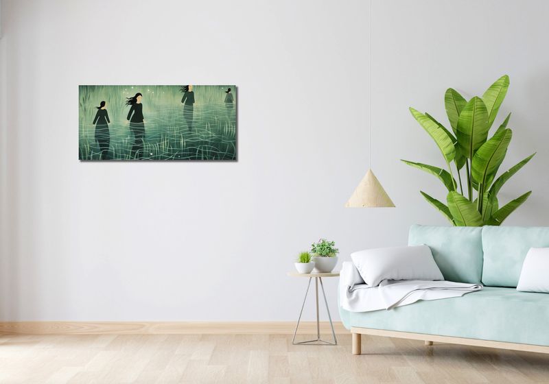 Obraz 90x40cm Pośród Ciszy zdjęcie 2