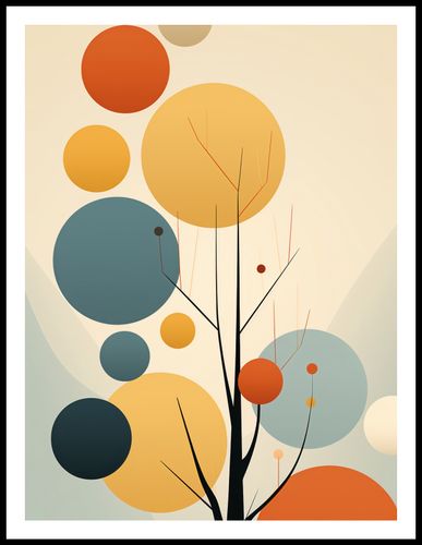 Plakat 60x80cm Harmonia Jesiennych Kolorów na Arena.pl