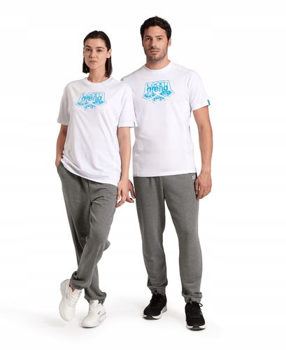 Koszulka T-Shirt męski damski sportowy bawełniany casual Arena White R.XL na Arena.pl