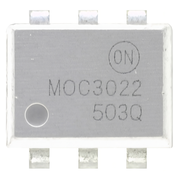 MOC3022 optotriak transoptor 10mA DIP6 biały zdjęcie 1