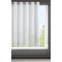 Firana gotowa na przelotkach VIOLA 300x145 Eurofirany biała