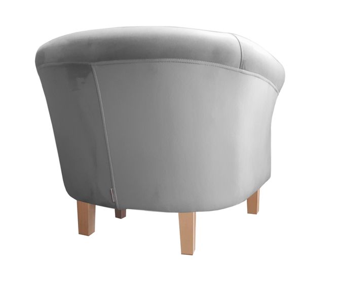 Fotel Milo nogi buk szary MG17 zdjęcie 4