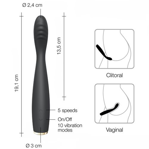 silikonowy wibrator g-slim na Arena.pl