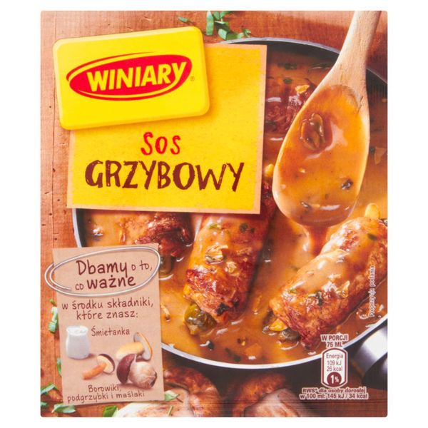 Winiary Sos grzybowy 28 g zdjęcie 1