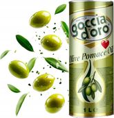 OLIWA Z WYTŁOCZYN OLIWEK 1l Goccia d'oro Oliwa Pomace Sansa