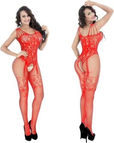 koszulka - bodystocking tl15 red one size na Arena.pl