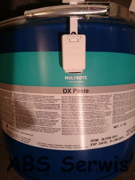 Molykote DX Pasta smarna biala 5kg zdjęcie 2