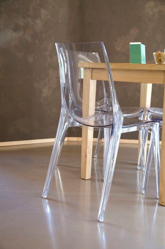 Krzesło Vanity transparentne z tworzywa na Arena.pl