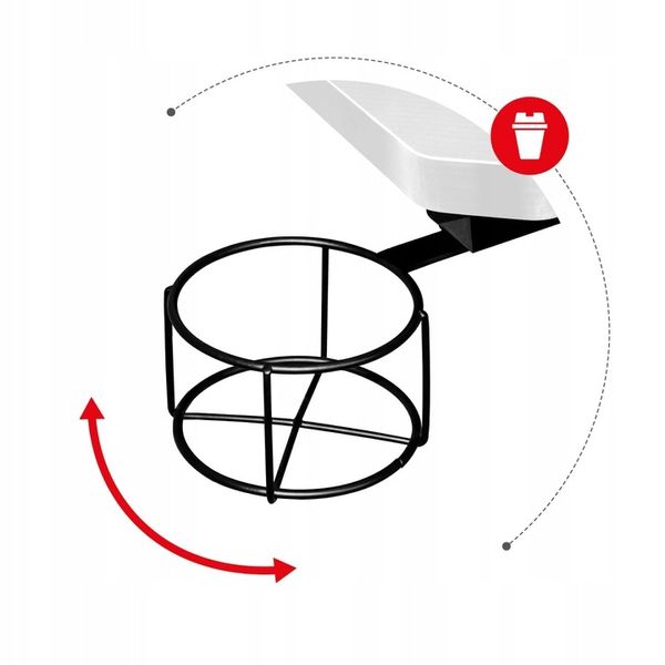 Biurko Gamingowe Narożne Komputerowe Gracza Huzaro zdjęcie 7