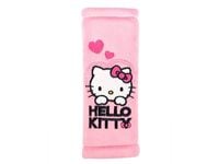 Nakładka na pas bezpieczeństwa 19x8cm, Hello Kitty, różowa