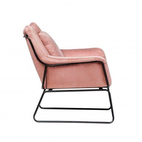 Fotel Kavos różowy na Arena.pl