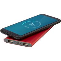 Juice bezprzewodowy powerbank, 8000 mAh Czerwony