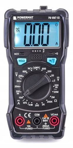 MULTIMETR CYFROWY ELEKTRYCZNY MIERNIK PRĄDU LCD na Arena.pl