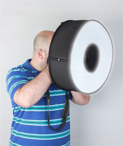 Dyfuzor RING LIGHT SoftBox do lamp Speedlite 45cm na Arena.pl