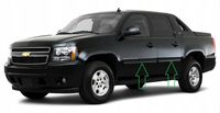 Chevy Avalanche 2007-2013 - Listwy chrom boczne drzwi chromowane