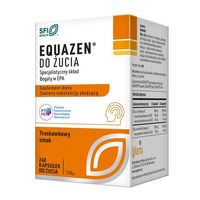 Equazen do żucia, kapsułki do żucia, smak truskawkowy, 240 szt.
