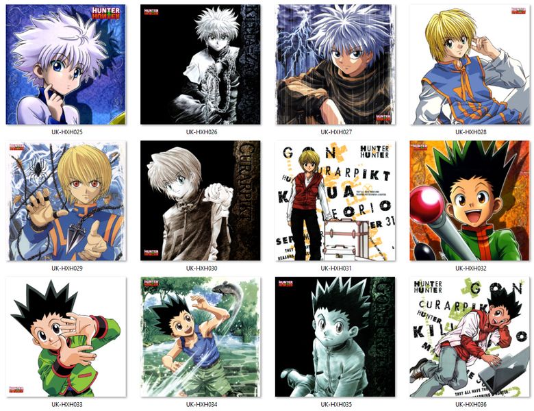 Poduszka kwadratowa Hunter x Hunter DO WYBORU zdjęcie 4
