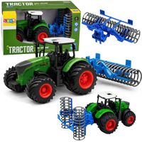 DLA DZIECI ZIELONY  TRAKTOR ROLNICZY