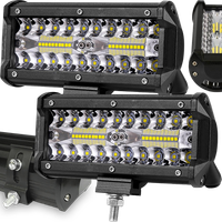 2X LAMPA ROBOCZA LED cree 2 x 120W 12000LM COMBO IP68 HALOGEN SZPERACZ