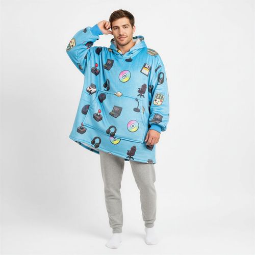 KOC BLUZA Gruba Kocobluza Oversize Futrzak XXL Męska Dla Chłopaka na Arena.pl