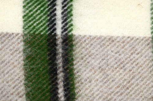 Koc Z Wełny Nowozelandzkiej Krata 18716 na Arena.pl