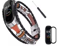 PASEK BRANSOLETKA DO XIAOMI MI BAND 5/6 + SZKŁO