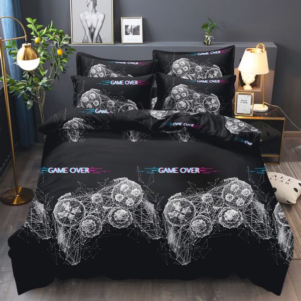 Pościel Satynowa 160X200 Game Over 2494 zdjęcie 3