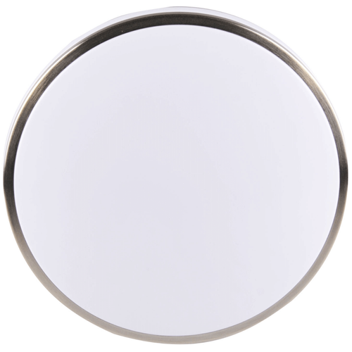 Nowoczesna lampa sufitowa Orbit okrągła LED 15W nikiel na Arena.pl