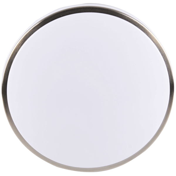 Nowoczesna lampa sufitowa Orbit okrągła LED 15W nikiel zdjęcie 3