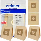 ZESTAW 5x WOREK ORYGINALNY PAPIEROWY DO ODKURZACZA ZELMER EDEK TADEK RADEK