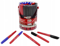 Marker permanentny wielokolorowy AW 45 szt.