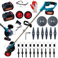 PODKASZARKA AKUMULATOROWA KOSA WYKASZARKA NA KOŁACH DO TRAWY 2 AKU