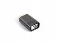 Adapter video Lanberg Lanberg adapter HDMI-A(M)->VGA(F) czarny