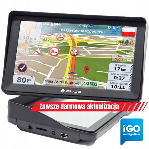 Nawigacja GPS ALGA A7A android 16GB. iGO Primo + NEXTgen PAL TiR /ADR/ TMC na Arena.pl