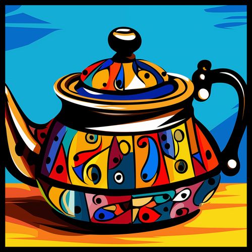 Plakat 70x70cm Może Herbatki? na Arena.pl