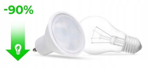 Żarówka LED GU10 10W (Zestaw 10szt)Premium WYDAJNA na Arena.pl