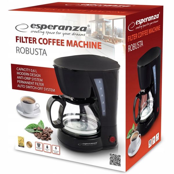 Ekspres Przelewowy ESPERANZA Robusta EKC006 650W zdjęcie 11